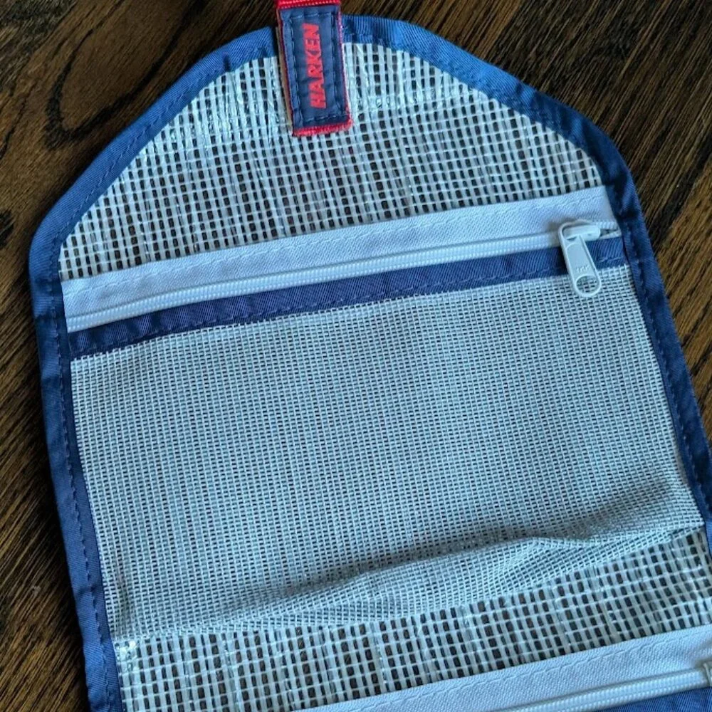 Harken Tri-Fold Traveler Hanging Toiletry Bag Made in USA